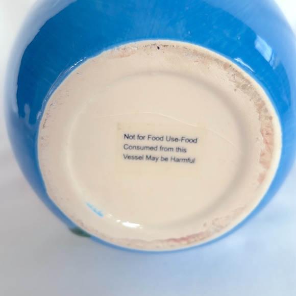 Gently Used Colorful Ceramic Jar Decor Only - Picture 7 of 9